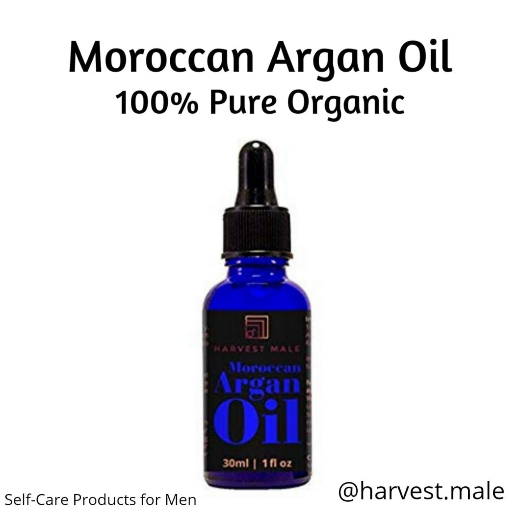 Harvest Male 100% Pure Organic Moroccan Argan Oil - 4 oz